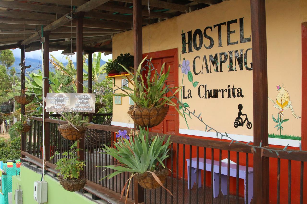 La Churrita Hostel Salento Luaran gambar